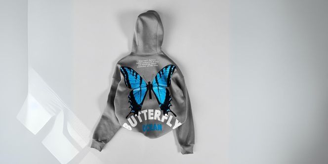 Stylischer Butterfly Hoodie: Trend für lässige Looks!