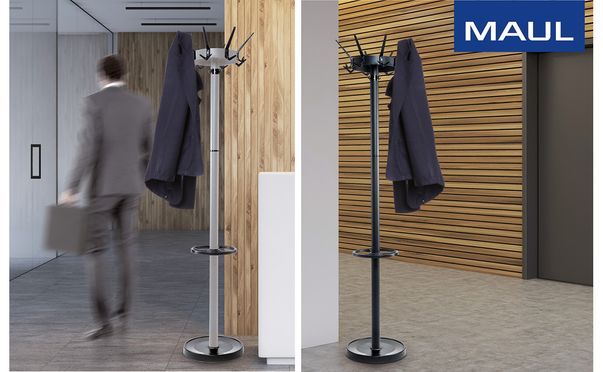 Besonders standfeste und elegante Garderobe: MAULcaligo