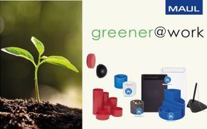 greener@work: MAUL Produkte mit recyceltem Kunststoff