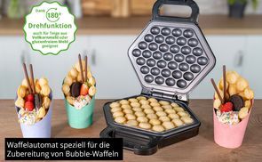 Mmmmh ... Bubble Waffeln – Hochgenuss mit WAFFLEMAKER Bobby!