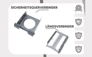 Sicherheitsquerverbinder & Längsverbinder