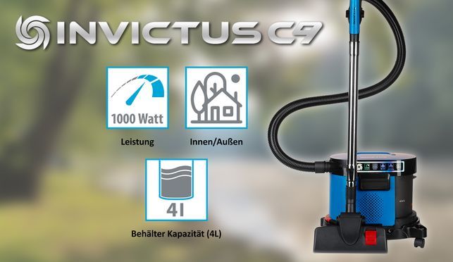 INVICTUS C9 Nass und Trockensauger