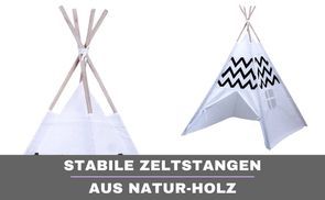 Langlebiges und stabiles Kinder Tipi