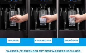 3 in 1 Wasser /Eisspender