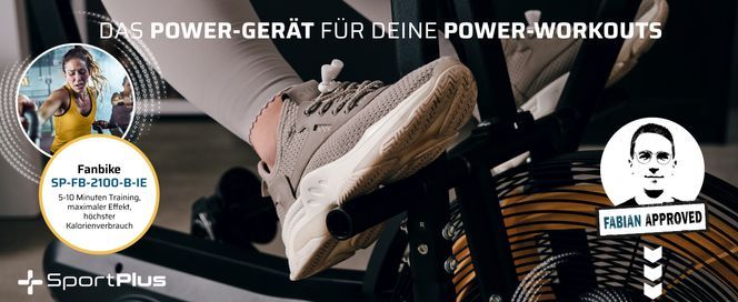 DAS POWER-GERÄT FÜR DEINE POWER-WORKOUTS