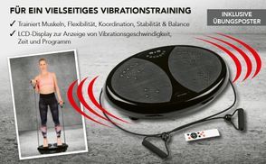 BLEIBEN SIE FIT BELIEBEN DURCH VIBRATION!