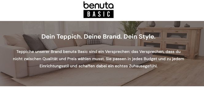 Benuta Teppich Swirls – Ein Hauch von Modernität und Eleganz