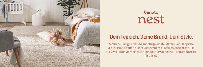 Benuta Teppich Cloudy – Eleganz und Komfort für Ihr Zuhause