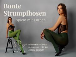 Bunte Strumpfhosen – Spiele mit Farben