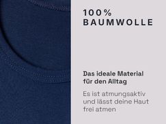 100% Baumwolle: Atmungsaktiv & hautfreundlich