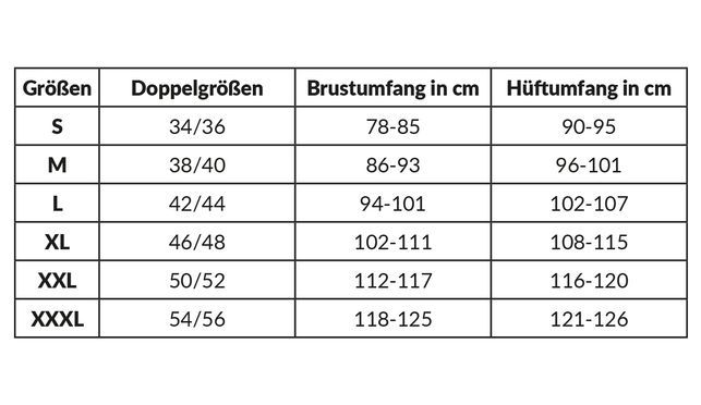 Shapewear, die gut sitzt, nicht rutscht und Problemzonen perfekt kaschiert? Unsere Größenempfehlung: