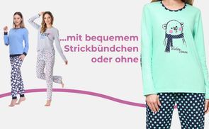 Mit bequemem Strickbündchen oder ohne – Sie entscheiden