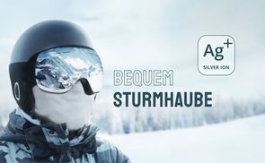 Bequeme Sturmhaube mit Silberionen