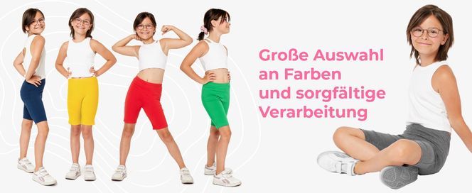 Große Auswahl an Farben und sorgfältige Verarbeitung