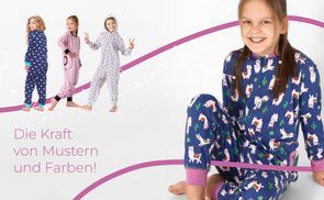 Farbenfroh und musterreich: Pyjamas, die Spaß machen