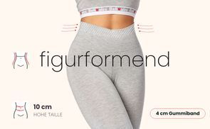 Figurformende High Waist Leggings