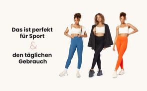 Perfekt für Sport und Alltag