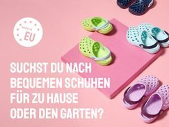 Suchst du nach bequemen Schuhen für zu Hause oder den Garten