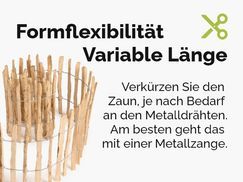 Formflexibilität & variable Länge