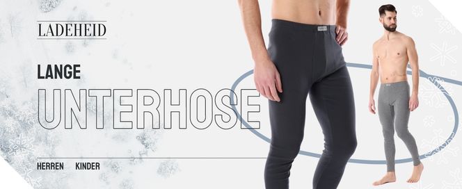 Ladeheid Thermo Leggins für Herren und Jungen – ideal für kalte Tage