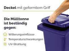 Deckel mit robustem Griff