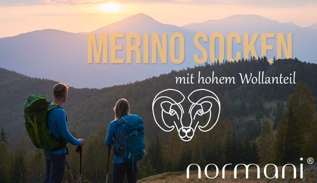 Kurzschaftsocken aus Merino Wolle von NORMANI