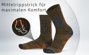 Elastischer Rippstrick für perfekten Sitz