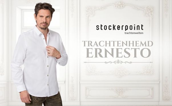 Elegantes Trachtenhemd Ernesto für Herren