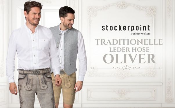 Traditionelle Trachtenlederhose Oliver