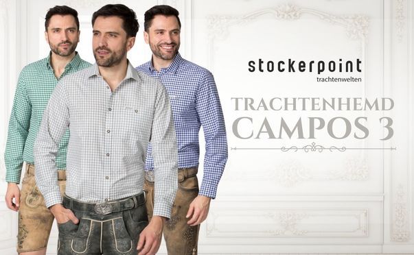 Elegantes Trachtenhemd Campos3 für Herren