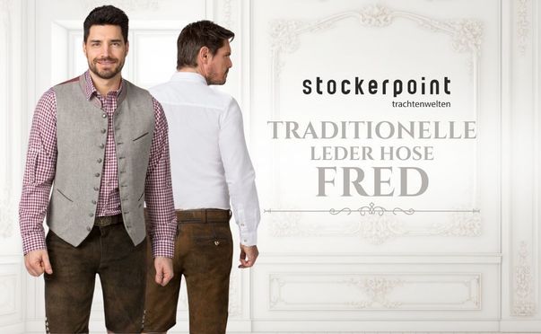 Ansprechende Trachtenlederhose Fred