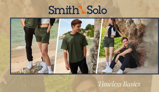 Stylische Cargo Hose von Smith & Solo