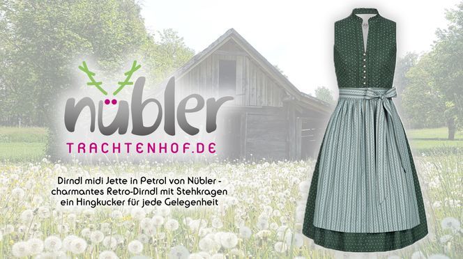 Ein zeitloser Klassiker: Das Midi-Dirndl 