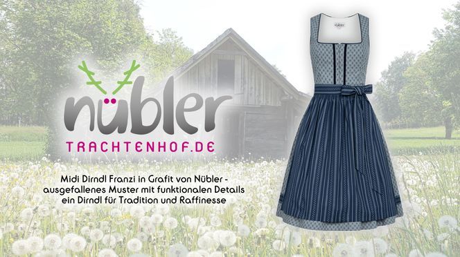 Entdecken Sie das bezaubernde Midi Dirndl 