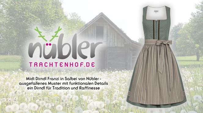 Entdecken Sie das bezaubernde Midi Dirndl 