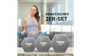 1, 2 oder 3 kg-Hanteln im 2er-Set