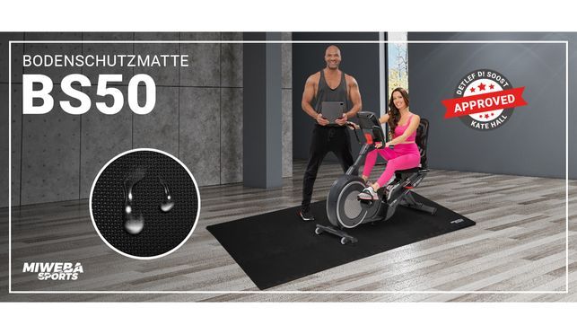 Miweba Sports Bodenschutzmatte BS50 Der Bodenbelag für Ihr Home Gym