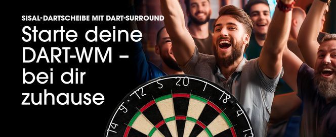 SPIELE AB HEUTE DART BEI DIR ZUHAUSE!