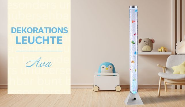 Verspielte Wassersäule – eine perfekte Leuchte für das Kinderzimmer