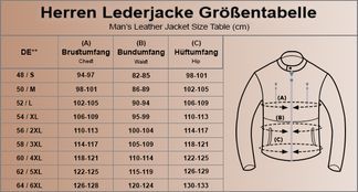 Finden Sie Ihre Passform mit der Größentabelle