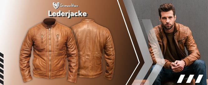 Herren Lederjacke aus Lammnappa Leder