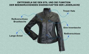 Funktion der Lederjacke beeindruckende Eigenschaften