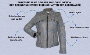 Funktion der Lederjacke beeindruckende Eigenschaften