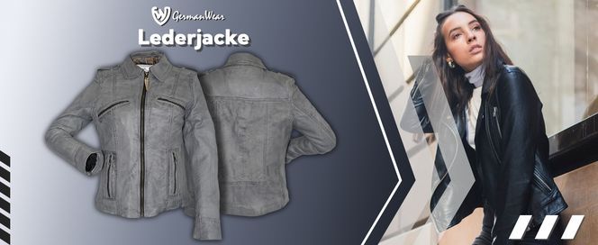 Damen Jacke aus echtem Lammnappaleder Jacke