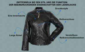 Funktion der Lederjacke beeindruckende Eigenschaften