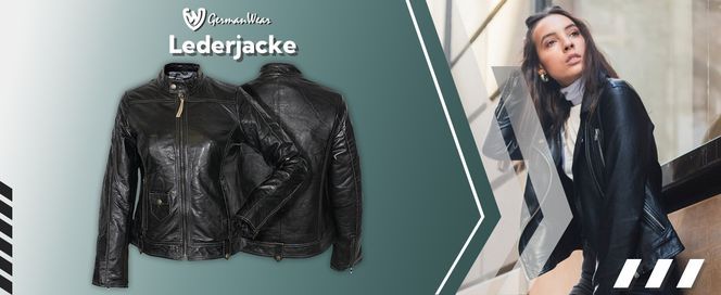 Damenlederjacke aus echtem Lammnappa Leder