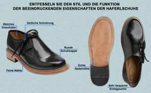 Funktion der Haferlschuhe beeindruckende Eigenschaften