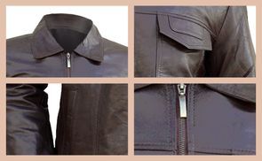 Funktion der Nappa Leder Jacke