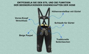 Funktion der Hose beeindruckende Eigenschaften