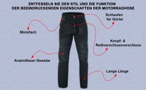 Funktion der Motorradhous beeindruckende Eigenschaften